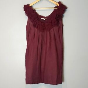 Lela Rose Burgundy Mini Dress